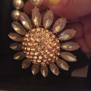 Betsey Johnson sunflower 🌻 necklace flower pendan